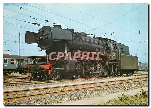 Moderne Karte Steam locomotive for passenger service