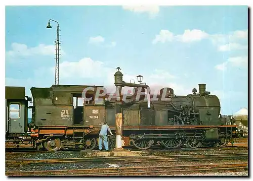Moderne Karte DB steam locomotive for passenger trains 78 268