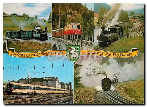 Cartes postales moderne Grusse aus der Steiermarte Steirische Bahnen