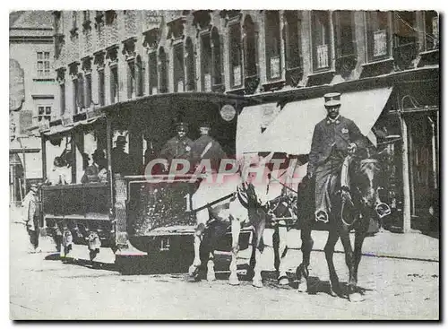 Cartes postales moderne Auf steigungsreichen Strecken wie hier in der Mariahilfer strasse bei der Stiftgasse