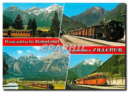 Cartes postales moderne Romantische Bahnfahrt durch das Zillertal