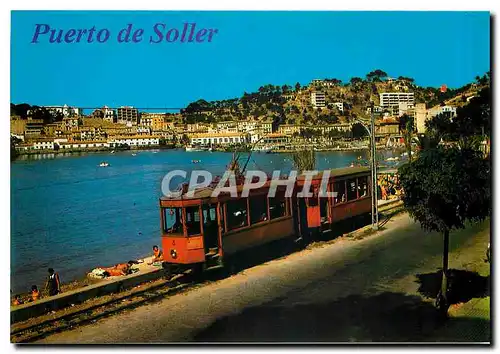 Moderne Karte Puerto de Soller Mallorca Espana