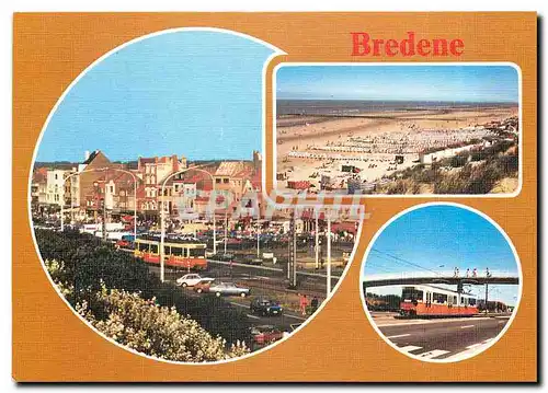 Moderne Karte Bredene