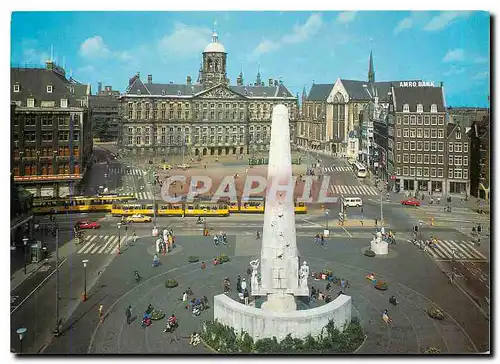 Cartes postales moderne Amsterdam Holland Dam with Royal Palace and National Monument