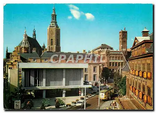 Moderne Karte Gravenhage Groenmarkt with St James Church