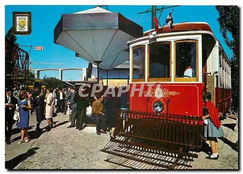 Moderne Karte Lisboa Portugal Tourist Tramway