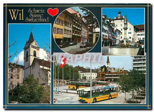 Cartes postales moderne Switzerland Wil SG