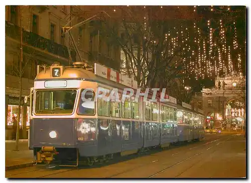 Moderne Karte Verkehrsbetriebe Zurich Be 4 6 1662 1693 Bahnhofstrasse Hauptbahnhof