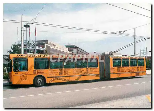 Cartes postales moderne Trolleybus n 689 Bellwald Bontron
