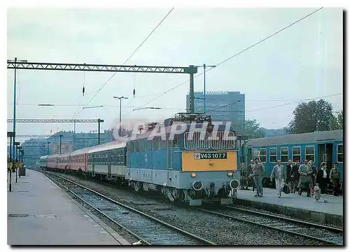 Cartes postales moderne MAV Ellok V43 1077 in Budapest