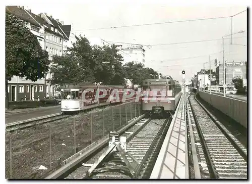 Cartes postales moderne Nurnberg Further Strassenbahn Triebwagen 326