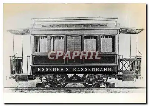 Cartes postales moderne Triebwagen 1 der serie 1 24