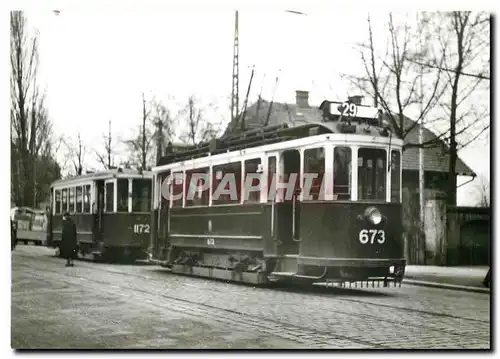 Cartes postales moderne Nurnberg Further Strassenbahn TW 673 und BW 1172 in Gibitzenhof