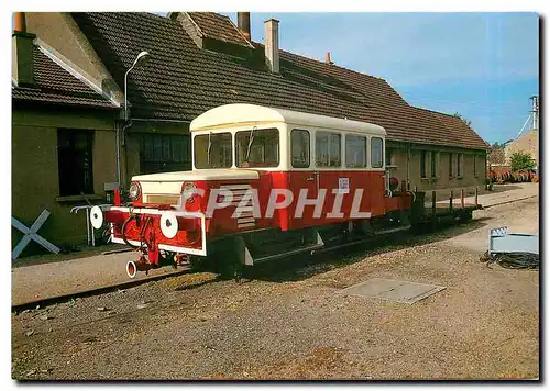 Moderne Karte Mezidon Draisine en gare
