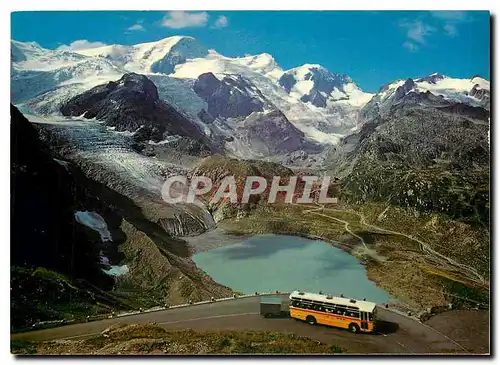 Moderne Karte Sustenpassstrasse Gwachtenhorn Tierberge Steingletscher