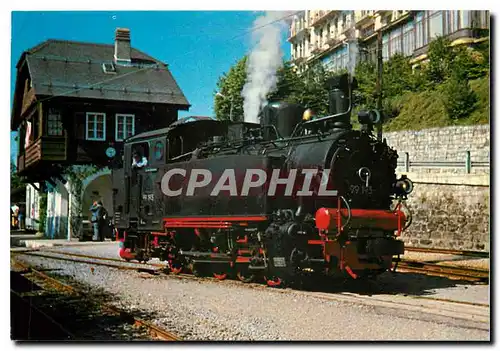 Cartes postales moderne Blonay Chamby La 99193 manoeuvre en gare de Chamby