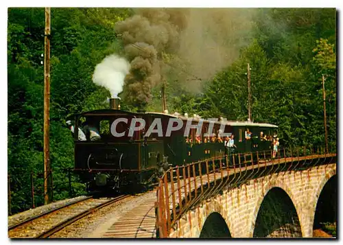 Cartes postales moderne Blonay Chamby Le Doubs sur le viaduc de la Baye de Clarens