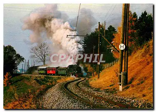 Cartes postales moderne Blonay Chamby La 104 Chantemerie