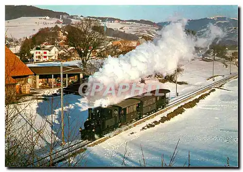 Cartes postales moderne Blonay Chamby La Rhatia Chemins de fer de la Gruyere