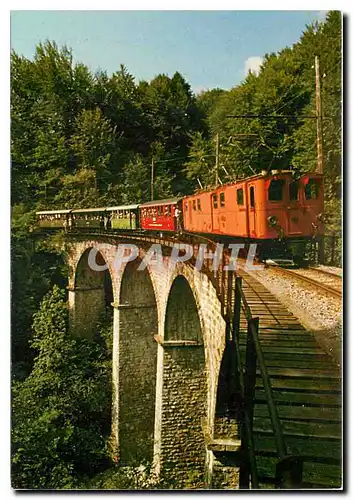 Cartes postales moderne Blonay Chamby La 181 Baye de Clarens