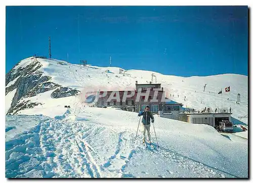 Moderne Karte Les Rochers de Naye