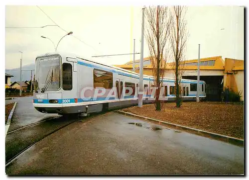 Cartes postales moderne Le tramway de Grenoble