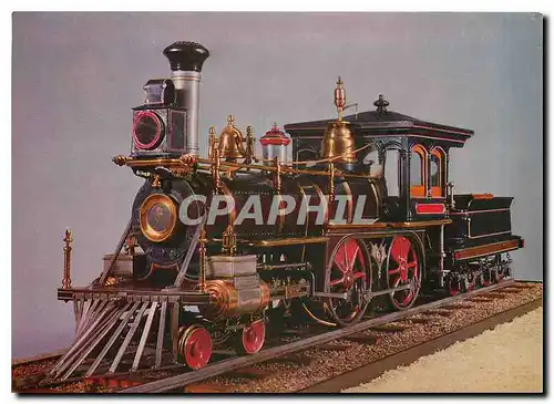 Moderne Karte American Locomotive 1875 for the Erie Railroad