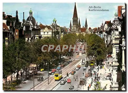 Cartes postales moderne Alt Berlin Kurfurstendamm