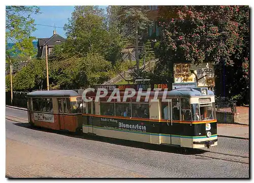 Cartes postales moderne 100 Jahre Naumburger Strassenbahn