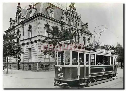 Moderne Karte Trievwagen 702 N�rberg-F�rther  Strassenbahn