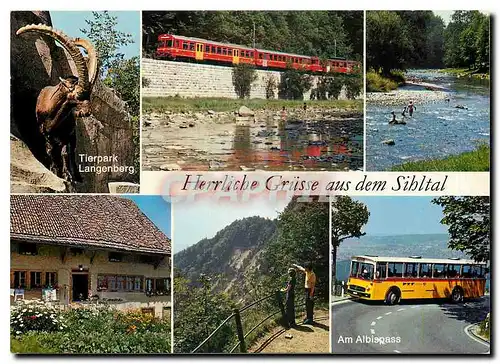 Cartes postales moderne SIHLTAL das Wanderpaeadies bequem erreichbar ab Bahnhof Z�rich-Selnau