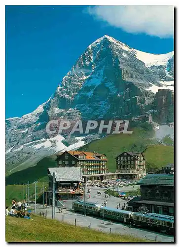 Cartes postales moderne Kleine Scheidegg  Berner Oberland Eigernordwand 3970m