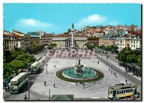 Cartes postales moderne 2C/L - Lisboa P�ace de D. Pedro IV