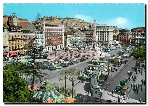 Cartes postales moderne 9C/L - Lisboa Place des Restauradores