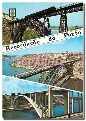 Cartes postales moderne Pontes sobre a Rio Douro