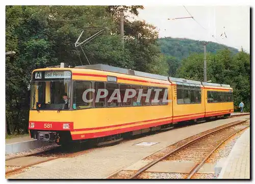 Cartes postales moderne Stadtwerke Karlsruhe  Verkehrsbetriebe