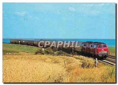 Cartes postales moderne SYLT IN DEUTSCHLAND GANZ OBEN