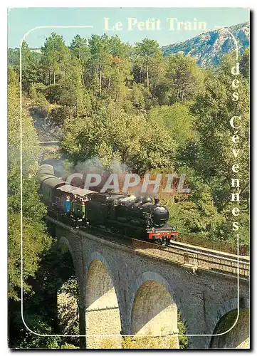 Cartes postales moderne Le petit train des Cevennes. Train � vapeur touristique