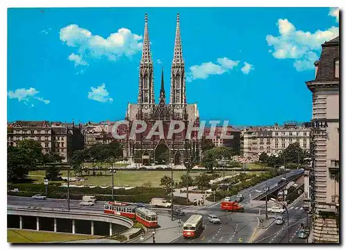 Moderne Karte Vienne - Eglise Votive