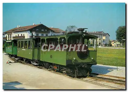 Cartes postales moderne Chiemsee Railway  steam locomotive  Krauss + Co 1887  0-4-0