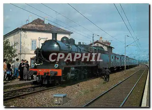 Cartes postales moderne SNCF Locomotive � vapeur (charbon) 140 C 27