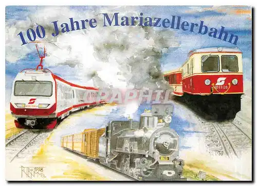 Cartes postales moderne 100 Jahre Mariazelierbahn