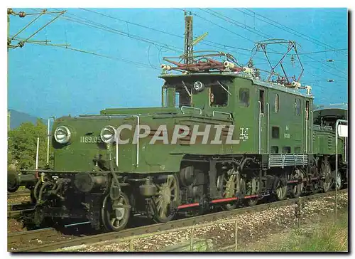 Cartes postales moderne Elektrolokomotive 1189.05