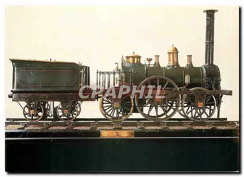 Moderne Karte Dampflokomotive Vindobona