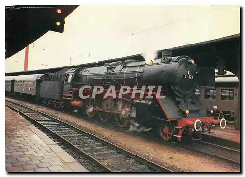 Cartes postales moderne Schnellzug-Lokomotive 01 173