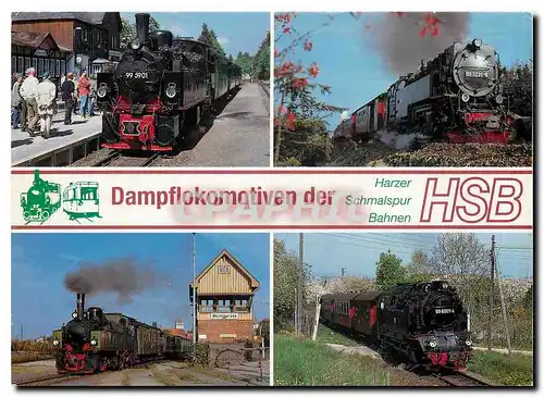 Cartes postales moderne Harzer Schmalspurbahnen GmbH - Friedrichsteasse 151 38855 Wernigerode