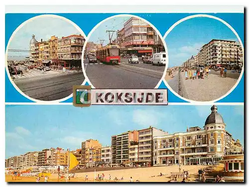 Cartes postales moderneUn bonjour de KOKSIJDE