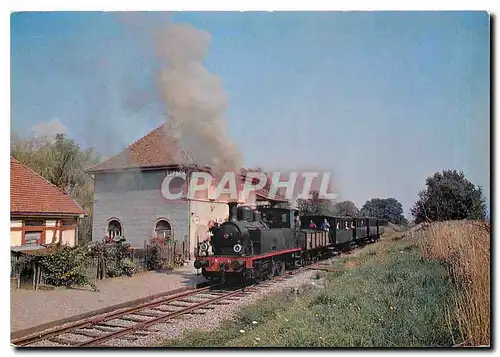 Moderne Karte Le petit train de la vall�e de la Doller