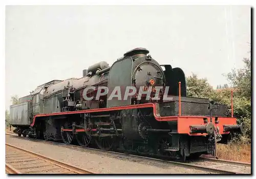 Cartes postales moderne Locomotive � vapeur type 10