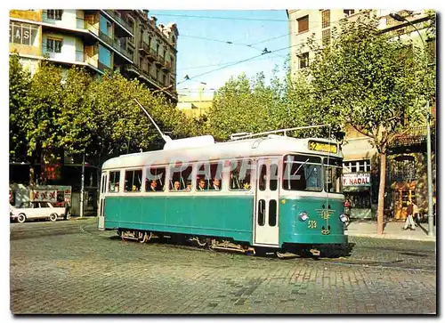 Moderne Karte TRAM-VIES DE BARCEONA